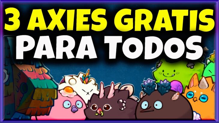 🔵INCREIBLE: 3 NFT GRATIS POR POCO TIEMPO🚀JUEGO NFT PAGANDO GRATIS AXIE INFINITY