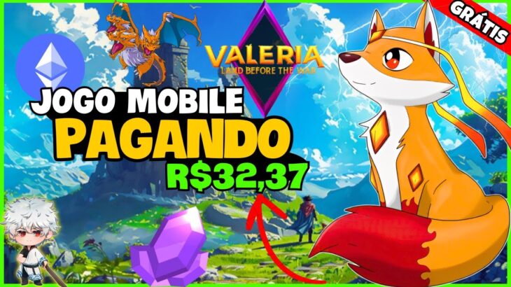 🍀 JOGO NFT GRÁTIS MOBILE PAGANDO MUITO PLAY TO AIRDROP ! Como GANHAR no VALERIA – JOGO FREE TO PLAY