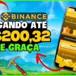 🔥 JOGO NFT GRÁTIS MOBILE – TELEMON + BINANCE PAGANDO MUITO ! Como GANHAR até R$200 – FREE TO PLAY