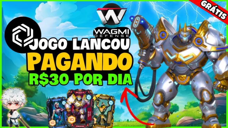 🔥 JOGO NFT GRÁTIS MOBILE de CARD GAME PAGANDO MUITO ! Como GANHAR no WAGMI DEFENSE – FREE TO PLAY