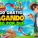 🔥 JOGO NFT GRÁTIS MOBILE de MINERAÇÃO ta PAGANDO MUITO ! Como GANHAR no IDLE FISHING – FREE TO PLAY