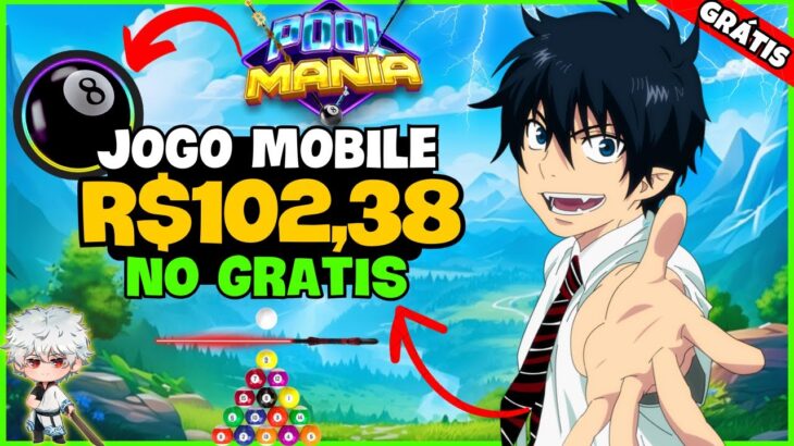 🔥 JOGO NFT GRÁTIS MOBILE estilo 8 BALL POOL VAI PAGAR BEM ! Como GANHAR no POOL MANIA – FREE TO PLAY