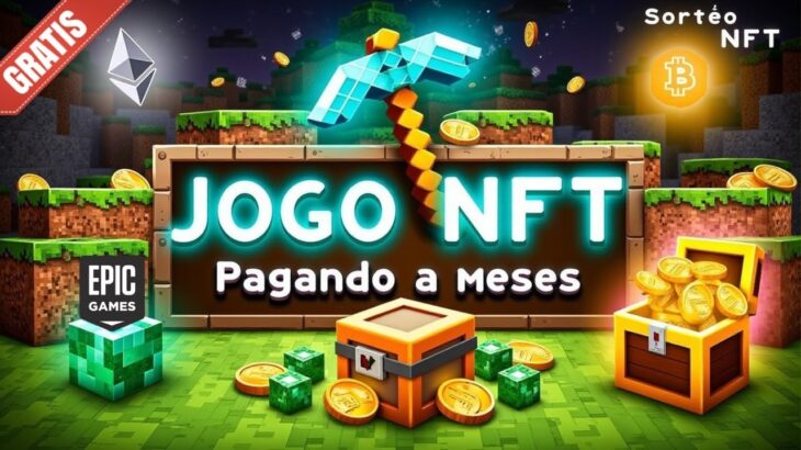 JOGO NFT PAGANDO HÁ MESES DE GRAÇA NA EPIC GAMES! 🎮 + SORTEIO DE NFT GRÁTIS!