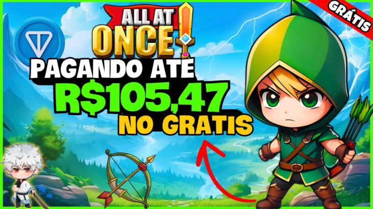 🍀 LANÇOU JOGO NFT GRÁTIS DE CELULAR E TA PAGANDO MUITO! Como GANHAR no ALL AT ONCE (FREE TO PLAY)