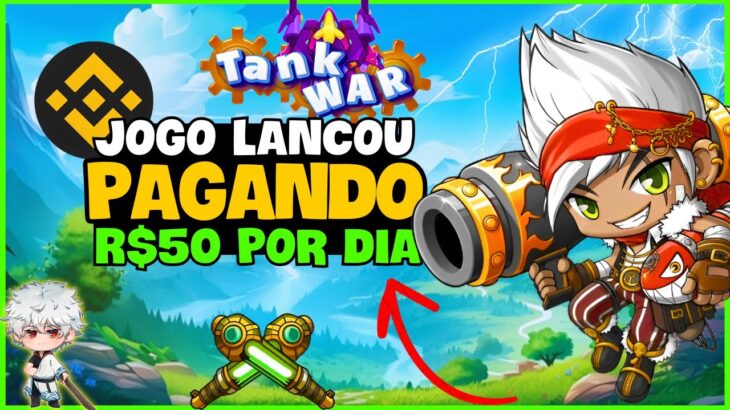 🔥 LANÇOU JOGO NFT MOBILE de MINERAÇÃO e TA PAGANDO MUITO ! Como GANHAR no TANK WAR – PASSO A PASSO