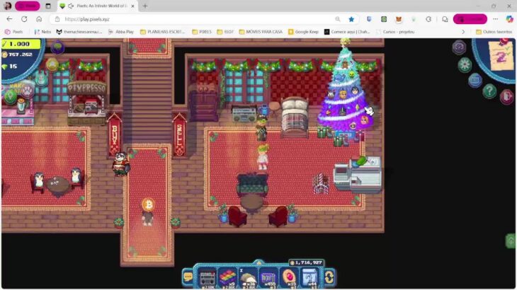 PIXELS NFT – Evento de natal e Dungeons