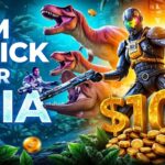 Quanto Ganhei no Jurassic Land 🦖💵 – Novo Jogo NFT de Click Play to Earn Pagando Ganhadores Revelados