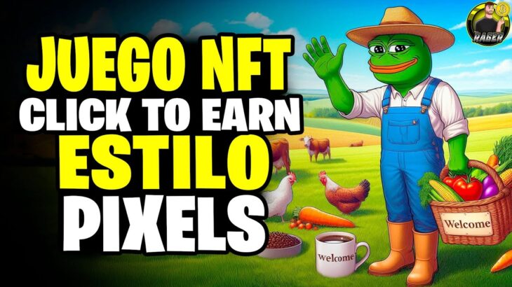 🚀 RAPIDO! NUEVO JUEGO NFT ESTILO PIXELS A PUNTO DE SALIR 💥 CLICK TO EARN COMO GENERAR 🚀 PEPELANDS