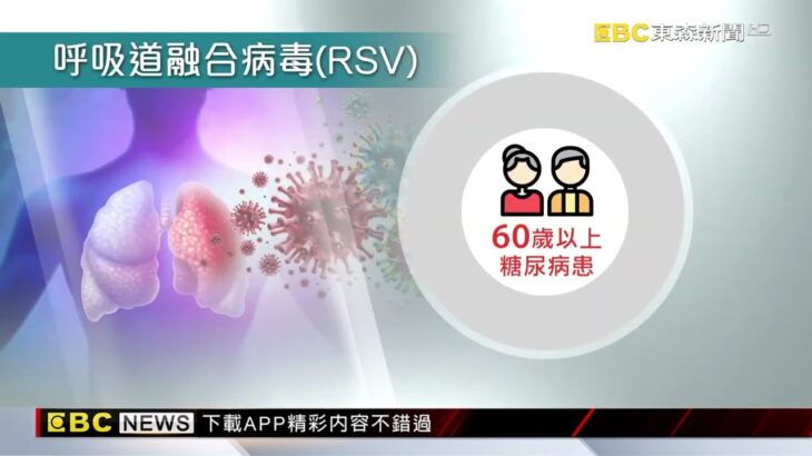 糖尿病致免疫力下降 醫籲防範RSV病毒感染@newsebc