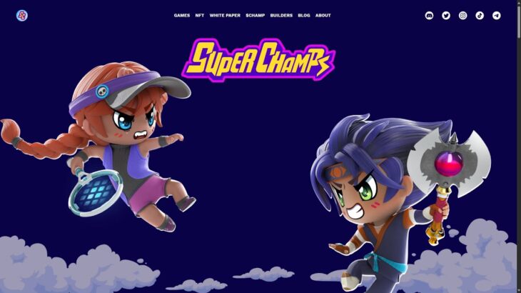 Super Champs | Game NFT PLAY TO EARN ,làm nhiệm vụ kiếm token miễn phí