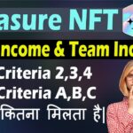 Treasure NFT Update | Treasure NFT Se Level Income or Team Income Kitni Hoti He Kia Criteria He