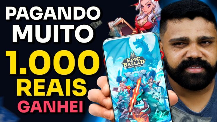 🔥Urgente! Jogo NFT Epic Ballad, ta pagando muita grana saquei + de 1000 reais em 15 dias!