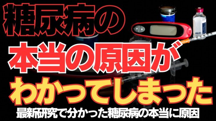 糖尿病の本当の原因はインスリン不足ではなかった！？最新研究が明かす衝撃の事実と対策法徹底解説！