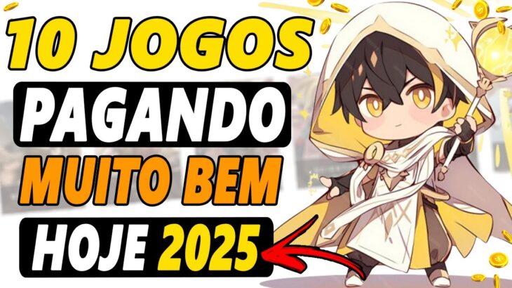 10 JOGOS NFT PAGANDO HOJE! Veja COMO GANHAR DINHEIRO em 2025 (PC e CELULAR)