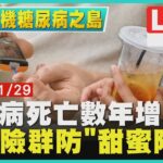 【甜蜜危機糖尿病之島】糖尿病死亡數年增11% 　風險群防”甜蜜陷阱”