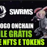 ANDROMETA SWRMS – NOVO JOGO NFT MOBILE ONCHAIN COM AIRDROP GRÁTIS DE $2.5 MILHÕES DE TOKENS $SHR