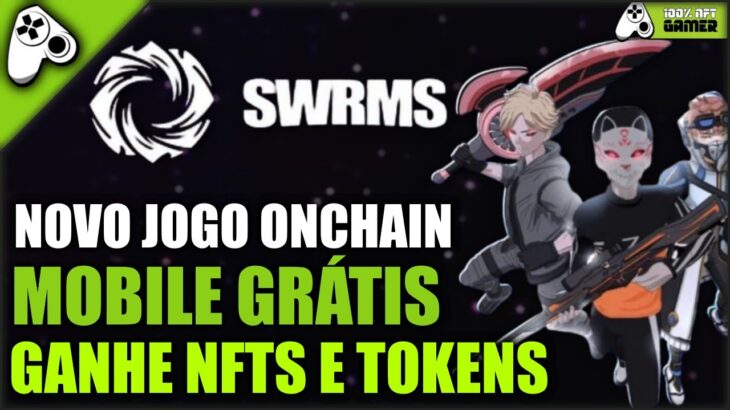 ANDROMETA SWRMS – NOVO JOGO NFT MOBILE ONCHAIN COM AIRDROP GRÁTIS DE $2.5 MILHÕES DE TOKENS $SHR