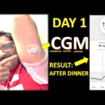 CGM Results Of Day 1| Post Dinner Diet Plan that Keeps Blood Sugar Stable | Control High Blood Sugar