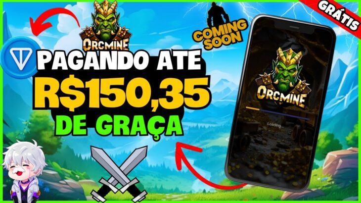 🔥 JOGO NFT GRÁTIS MOBILE PAGANDO NFT de R$10 a R$1200 ! Como GANHAR no ORC MINE – FREE TO PLAY