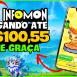 🔥 JOGO NFT GRÁTIS MOBILE de MINERAÇÃO ta PAGANDO MUITO ! Como GANHAR no INFOMON – FREE TO PLAY