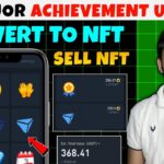 Major achievement convert to NFT | Major Achievement Sell | Major NFT sell | Major new update today