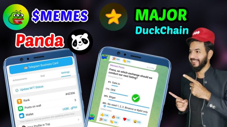 Memeland $MEMES Token Deposit Start | Pandas Scam | Major NFT & Season 2 | Duckchain Airdrop