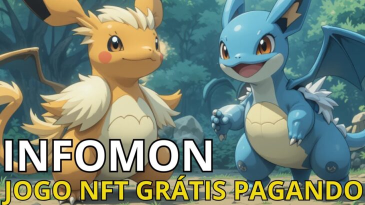 Novo Jogo NFT Pagando – Estilo Pokemon – Comece de Graça – INFOMON