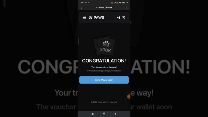 🐾PAWS Airdrop NFT Voucher Claim, Mint & Sell Process | Paws Pre-Market Launch | Paws Airdrop Update