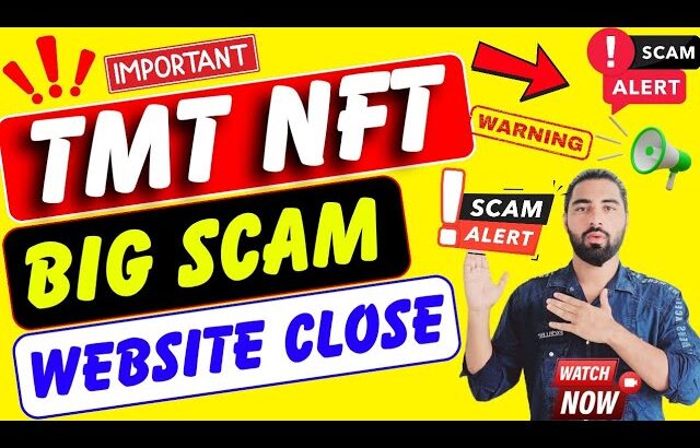 🚨 TMT NFT Scam | 😥😞 TMT NFT close | Scam alert | Treasure NFT Vs TMT NFT Website close #tmtnft #mlm