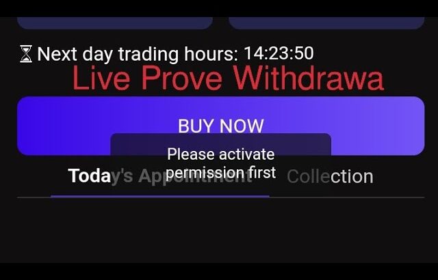 TMT NFT withdrawa live Proof | Please Activate Permission First#treasurenft #tmtnft #nft #treasure