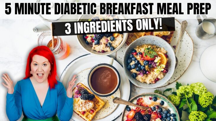 This 5 Minute, 3-Ingredient Diabetic Breakfast Recipe Is a Game Changer for Meal Prep!