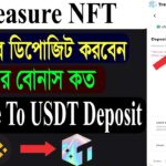 Treasure NFT তে কিভাবে ডলার ডিপোজিট করবেন | How to Deposit Dollar in Treasure Nft |Treasure Nft 2025