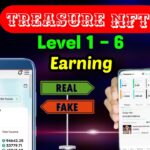 Treasure NFT Scam or Real 💯 | Treasure NFT Level 1 to Level 6 | Treasure NFT Deposit & Withdrawal 💵