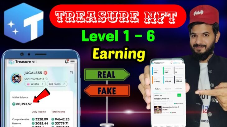 Treasure NFT Scam or Real 💯 | Treasure NFT Level 1 to Level 6 | Treasure NFT Deposit & Withdrawal 💵