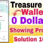 Treasure NFT Wallet Dollar Not Showing Problem | Treasure NFT Account Wallet Dollar Balance Cut