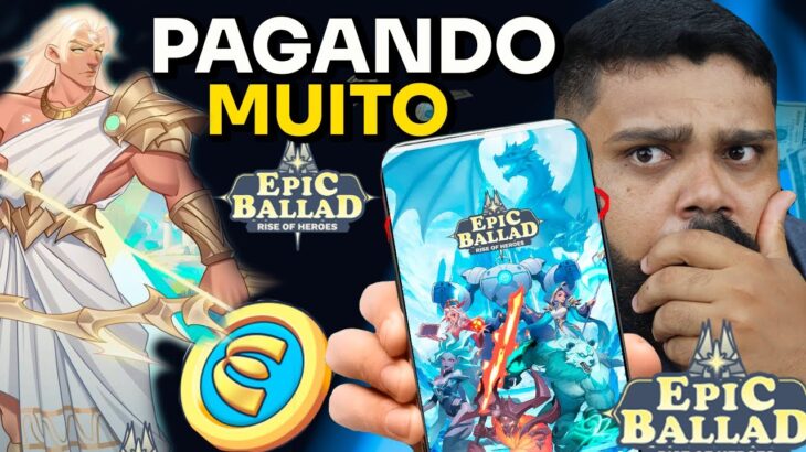 🔥Urgente! Jogo NFT Epic Ballad, pagando muito DINHEIRO novas ATUALIZAÇÕES + EBC, USDT, NFT