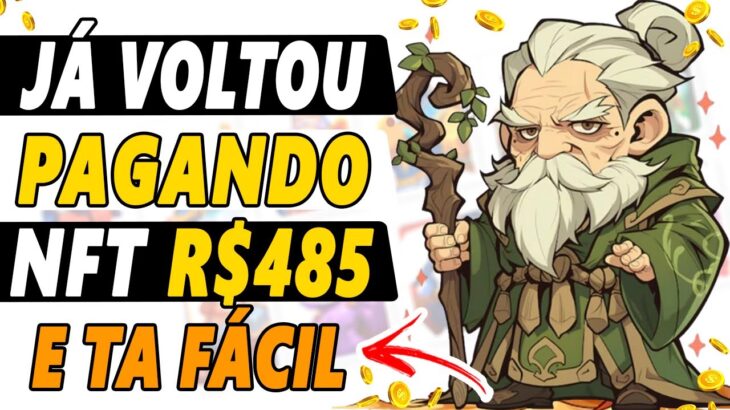 VOLTOU PAGANDO NFT DE R$485 no GRÁTIS Como GANHAR JOGANDO FORGOTTEN RUNIVERSE