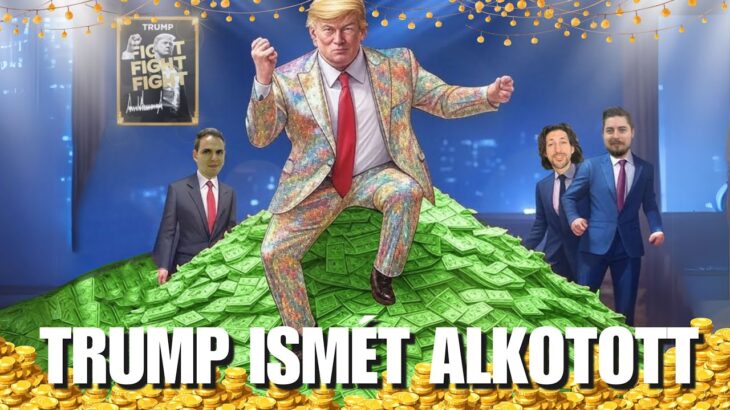 Vasárnapi Kripto Mise | Donald Trump meme coinja brutálisan hasít! | Vitalik NFT-t vett!