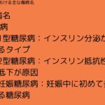 ６２）糖尿病内科における主な傷病名