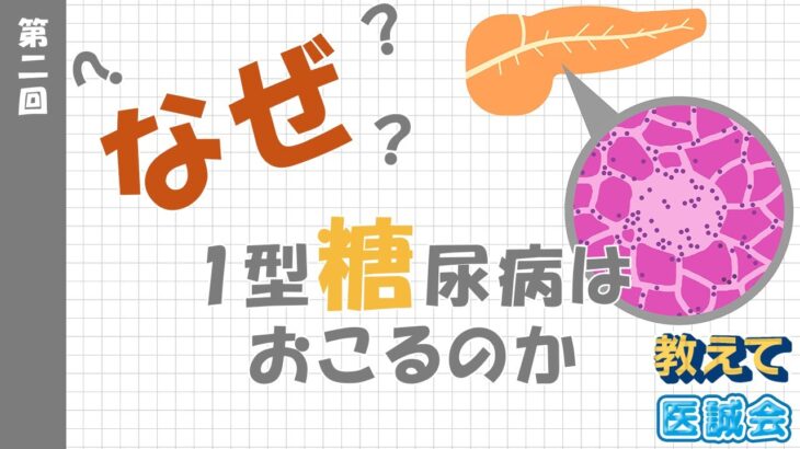 糖尿病の専門医が監修～なぜ1型糖尿病が起こるのか？～【教えて医誠会】