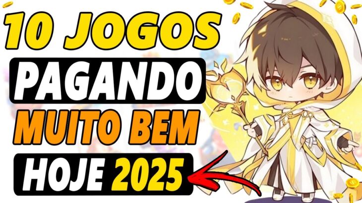 10 JOGOS NFT PAGANDO HOJE! Veja COMO GANHAR DINHEIRO em 2025 (PC e CELULAR)