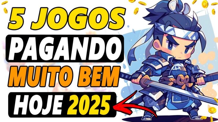 5 JOGOS NFT PAGANDO HOJE! Veja COMO GANHAR DINHEIRO em 2025 (PC e CELULAR)