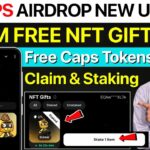 CAPS Airdrop Update | Claim Free NFT Gift | Caps Airdrop New Task | Caps NFT Gift | Caps New Update