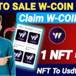 How To Sale W Coin NFT voucher | W coin NFT voucher claim process | W Coin NFT Mint