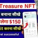 How To Treasure NFT Account Create Treasure NFT Account Kaise Banaen Treasure NFT Paisa Kaise nikale