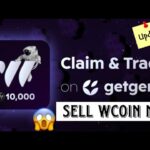 How to sell Wcoin NFT Voucher || Wcoin new update || Wcoin listing date | Wcoin update