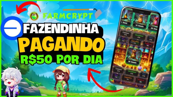 🔥 LANÇOU JOGO NFT MOBILE DE FAZENDINHA e TA PAGANDO MUITO ! Como GANHAR no FARMCRYPT – FREE TO PLAY