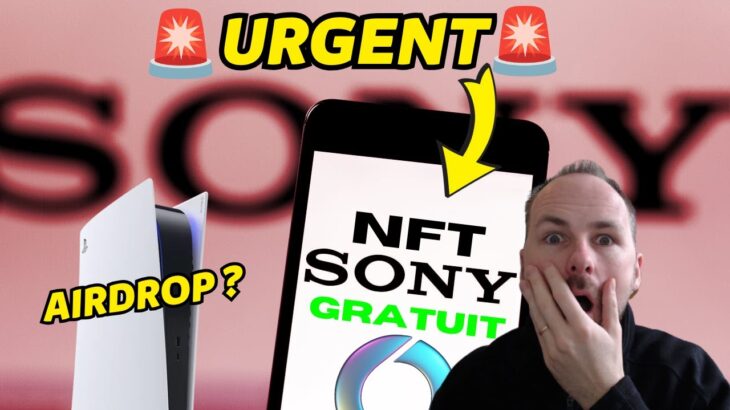 🚨 LE 1ER NFT GRATUIT DE SONY + CRYPTO REMONTADA + ACTU GAMING & NFT