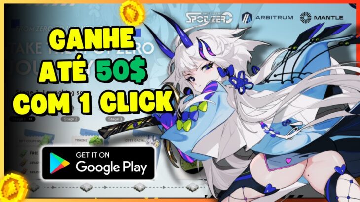 SPOT ZERO – Ganhe Até 50$ GRÁTIS com 1 CLICK Neste Jogo NFT Promissor Gratuito P2E Play To Earn