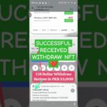 Successfully Received Withdraw NFT | #earnmoneyonline